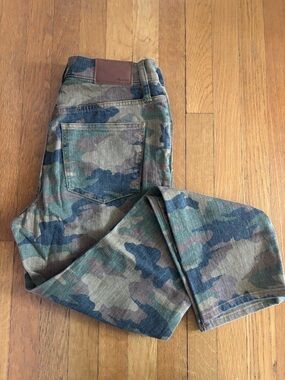 Madewell Camo High-Rise Women's Jeans